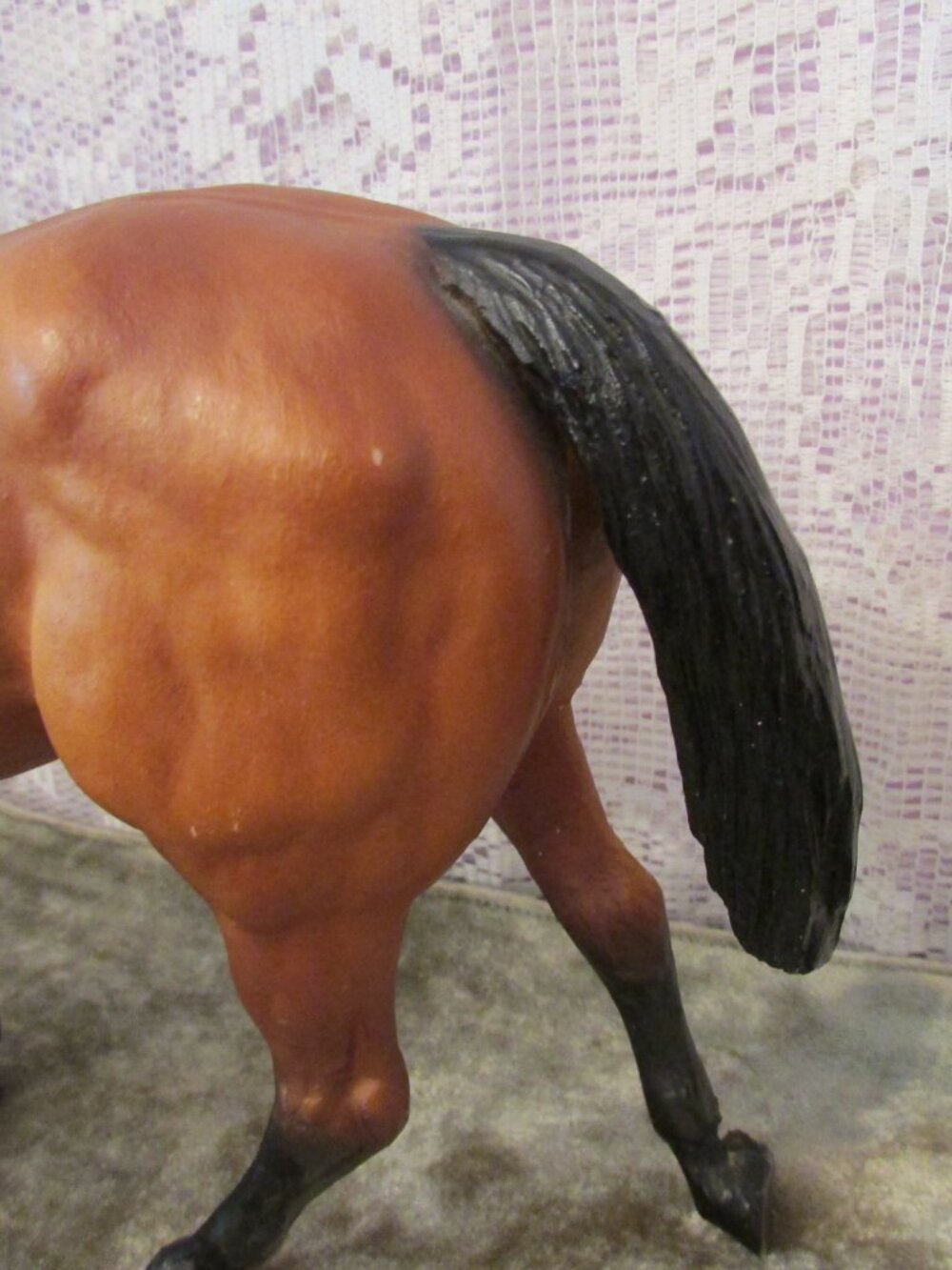 Vintage Breyer Bay Quarter Horse Stock Stallion #226 1981-1988 - Picture 5 of 14